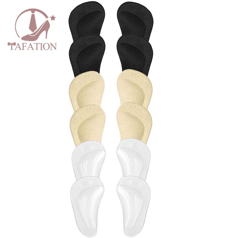 Bộ 12 Miếng Đệm Gel Lót Giày Cao Gót Mềm Mại Tái Sử Dụng Được Hỗ Trợ Giảm Đau Nhức Bàn Chân Phẳng Cho Nam Và Nữ