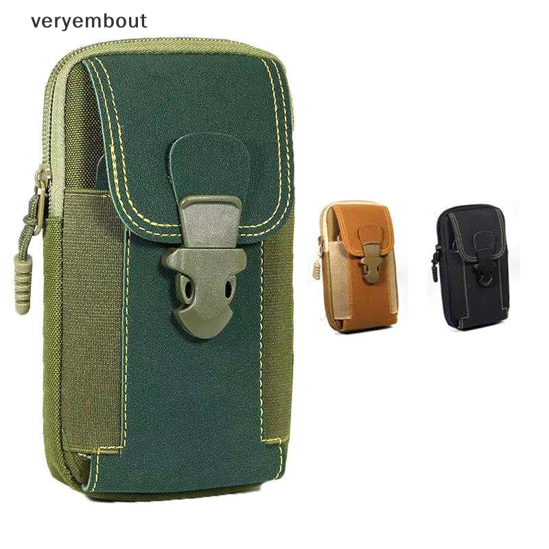 Túi Canvas Đựng Điện Thoại Đeo Thắt Lưng Chống Thấm Nước