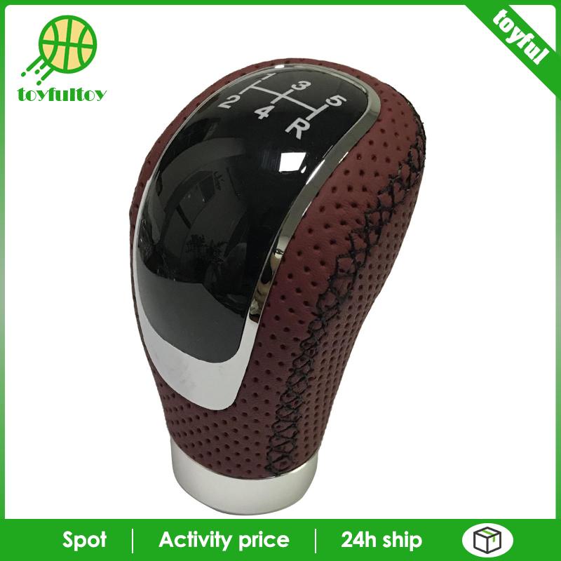 Tay Nắm Cần Số Xe Hơi 5 Tốc Độ 12X1.25 Bằng Hợp Kim Chrome Màu Đen / Đen