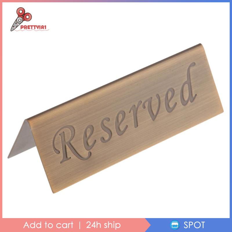 Giá Đỡ Bảng Tên Bằng Thép Không Gỉ Prettyia1