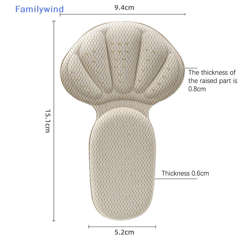 1 Cặp Miếng Dán Gót Giày Cao Gót 2 Trong 1 Chống Mòn Chống Rơi Tiện Dụng