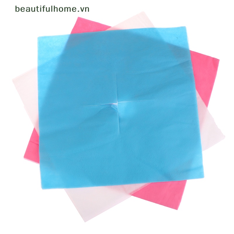 Túi 100 Đệm Lót Đầu Mát Xa Thư Giãn Dùng Một Lần