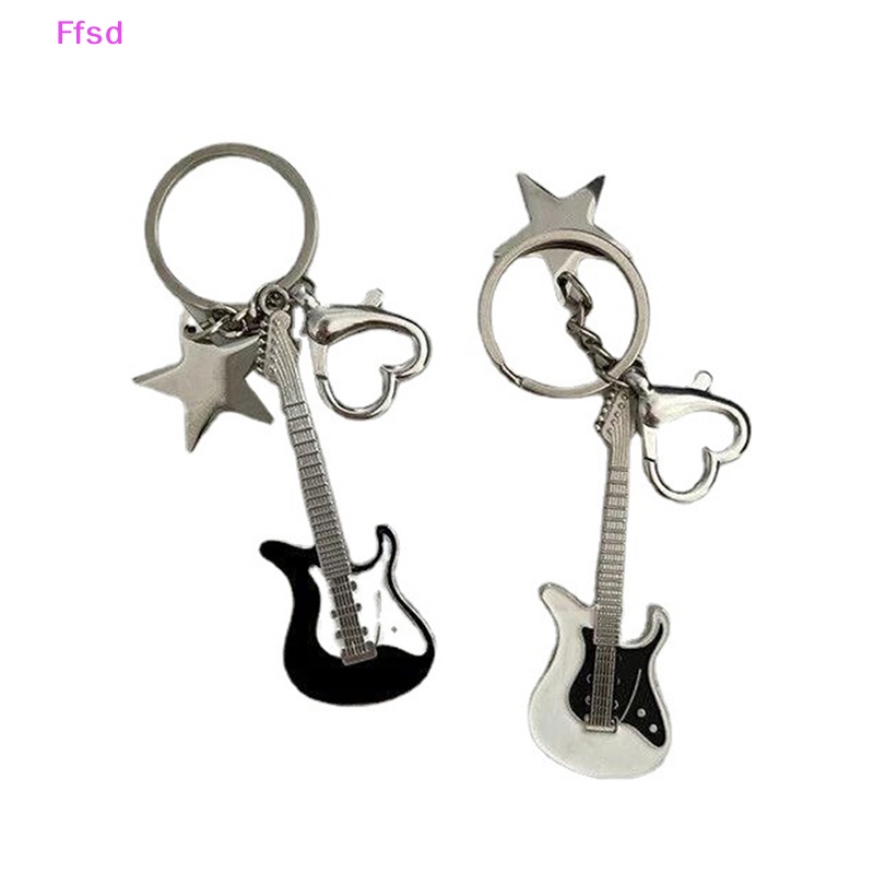 {Ffsd} Móc Chìa Khóa Hình Trái Tim Ngôi Sao Trái Tim Thời Trang Cá Tính Ngọt Ngào Dành Cho Nam Và Nữ