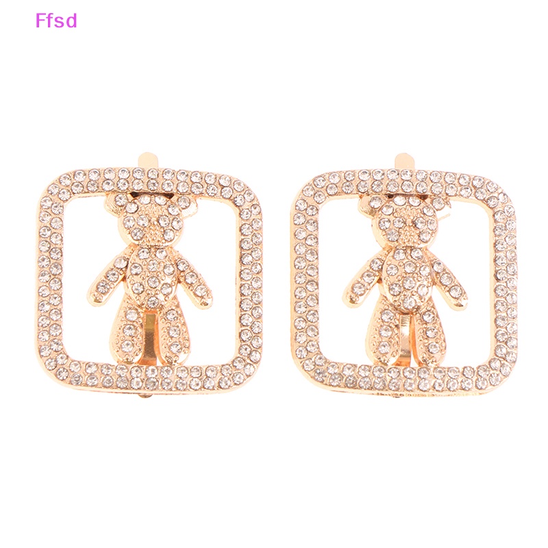 1 Cặp Kẹp Đính Đá Trang Trí Giày Cao Gót Cho Cô Dâu