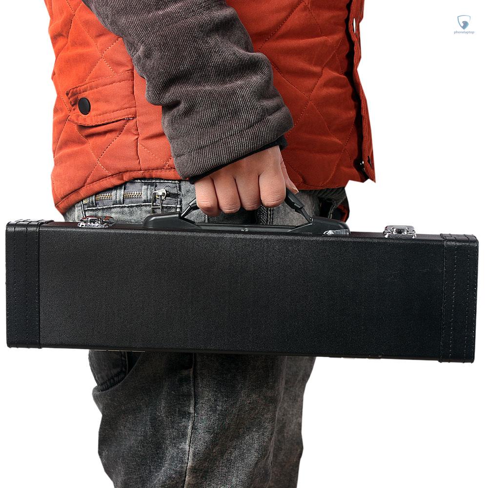 Hộp Đựng Sáo Gig Bằng Da Cotton Có Khóa Cài Di Động Tiện Dụng