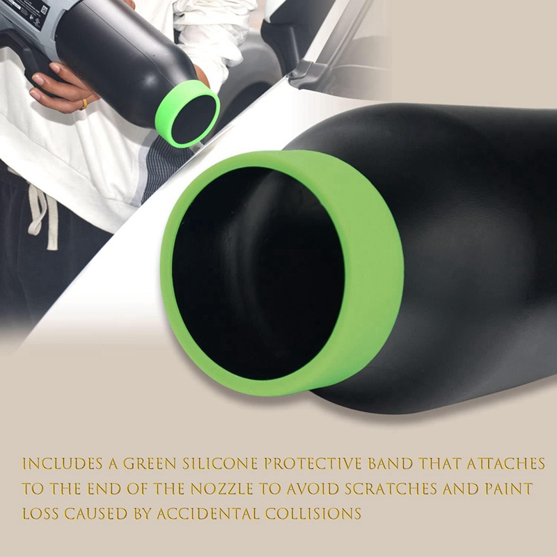 Vòi sấy ô tô thay thế 8Inch cho máy thổi lá EGO 530575 580 615 650 765, Giúp làm sạch xe khô nhanh hơn