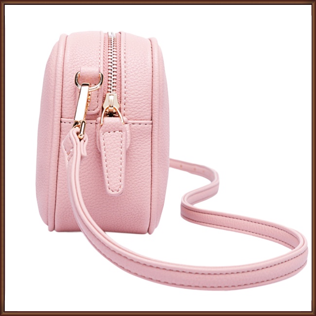 Túi Da PU Đeo Chéo Hình Vuông Nhỏ Đơn Giản Thời Trang Cho Nữ