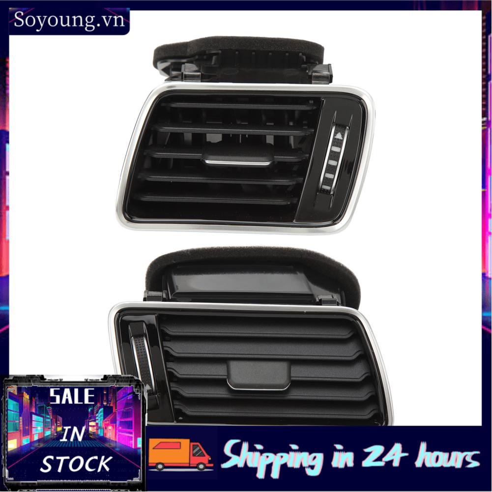 Soyoung Central Panel AC Air Vent  Shockproof Car Conditioning Outlet Uniform Airflow for Left Hand Drive B6 B7 LHD Vehicle