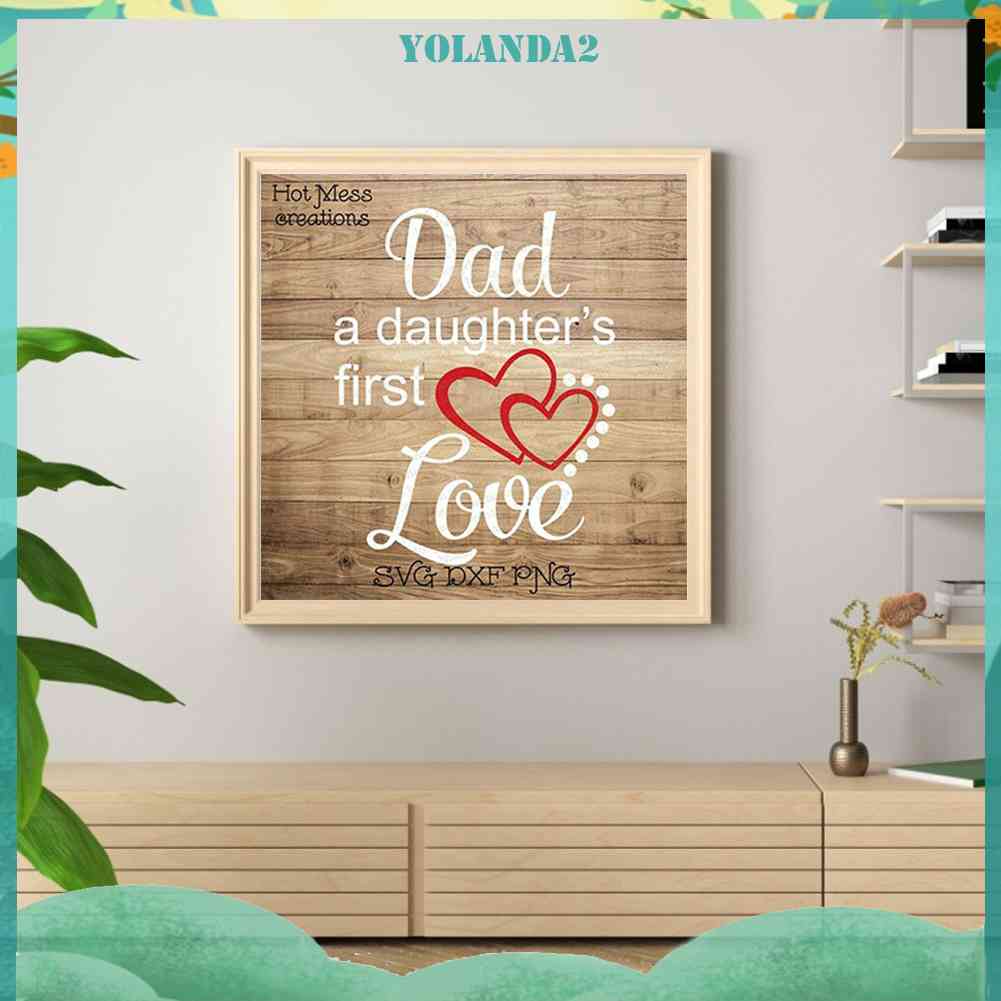 Tranh Đính Đá Kim Cương Toàn Bộ 5D DIY Hình Chữ Cái