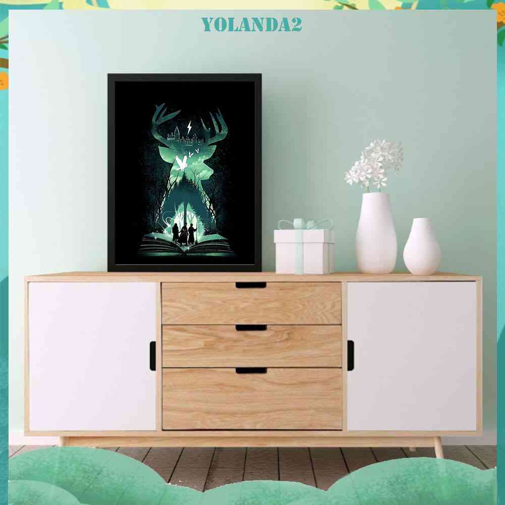 Tranh Đính Đá Kim Cương Toàn Bộ 5D DIY Hình Quyển Sách