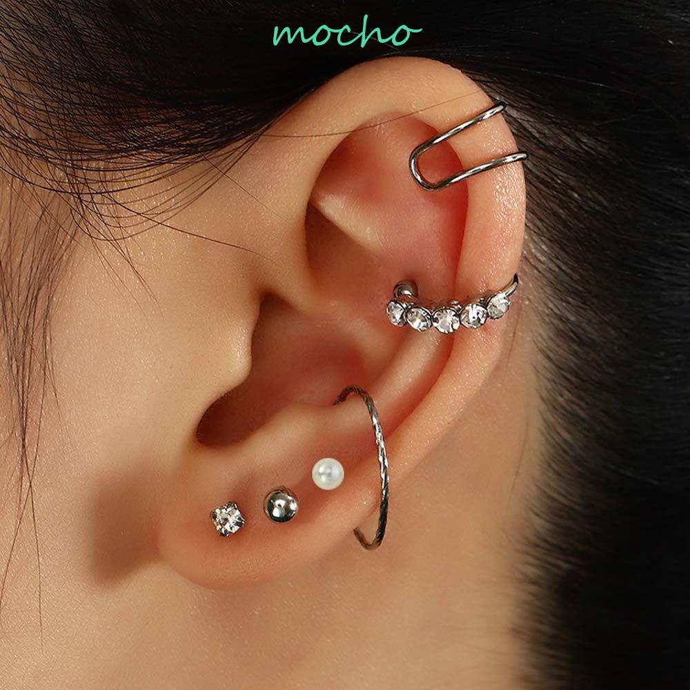 Bông Tai Dạng Kẹp Hình Chiếc Lá Không Cần Lỗ Nhỏ Xinh Thời Trang Cho Nữ|Khuyên Kẹp Vành Tai Thời Trang Cá Tính