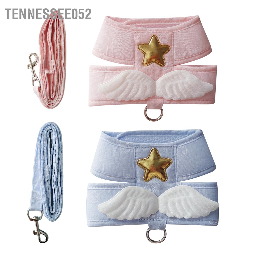 Tennessee052 Mèo Dây Xích Có Thể Điều Chỉnh 4 Mùa Đa Năng Dễ Thương Đôi Cánh Thiên Thần Áo Với Lực Kéo 1.5M Cho Con