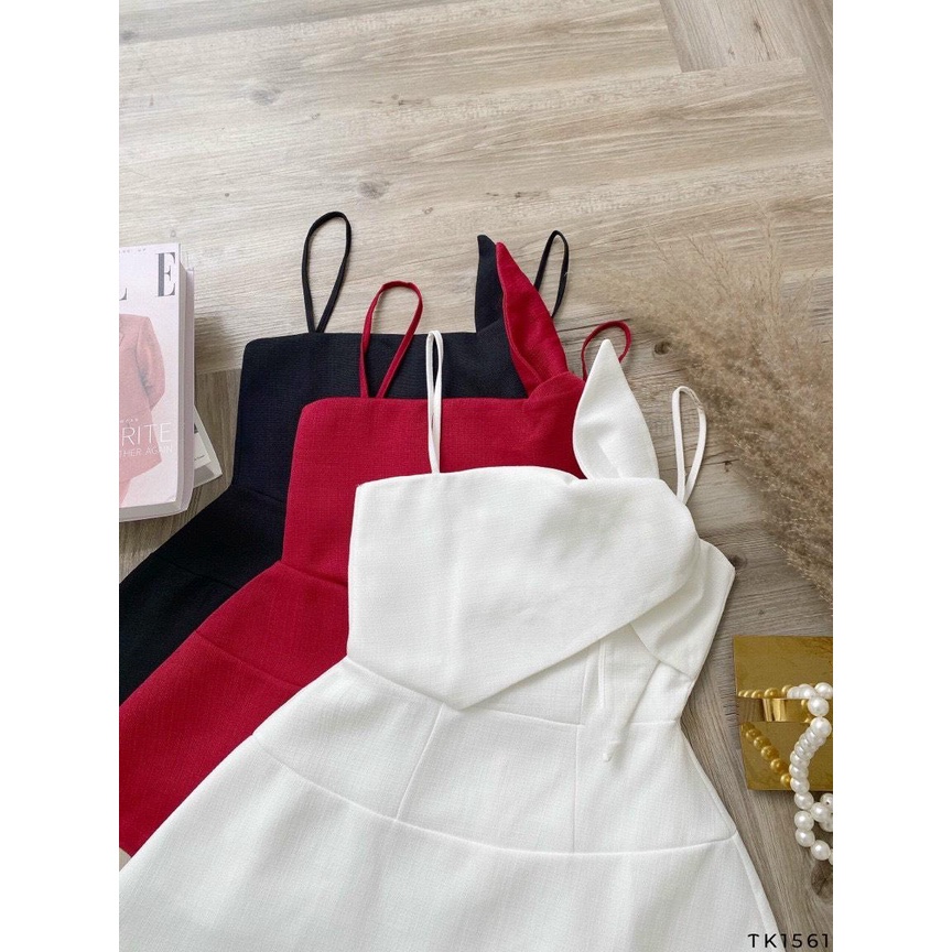 Áp peplum 2 dây cột nơ cách điệu