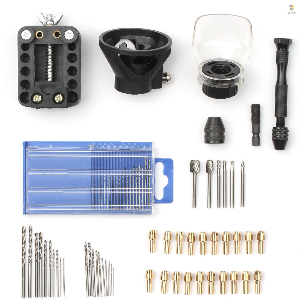 Bộ 46 Phụ Kiện Khoan Điện Mini Xoay Được Tiện Dụng