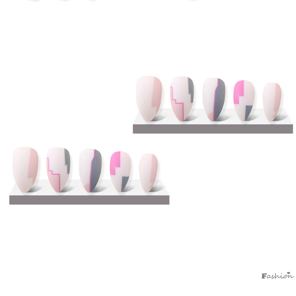 Móng Tay Giả Dạng Nhấn Chống Nước Chống Trầy Xước Nhiều Màu Sắc