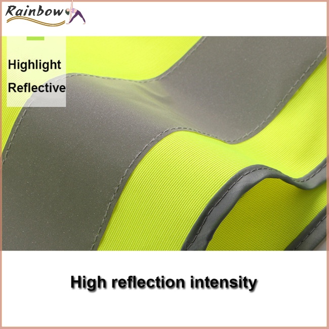 Bộ Quần Áo Bảo Hộ Phản Quang Không Tay An Toàn Khi Lái Xe