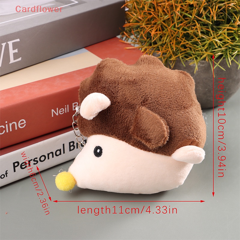 Móc Khóa Hình Nhím Nhồi Bông Đáng Yêu Mới