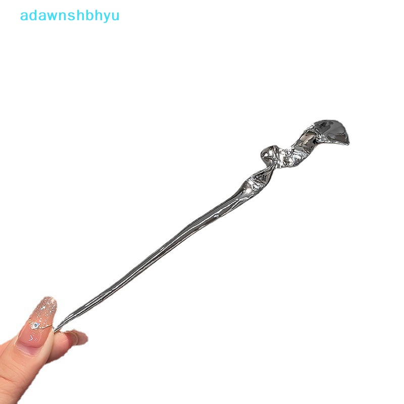 Kẹp Tóc Dạng Xoắn Bằng Kim Loại Đơn Giản Thời Trang