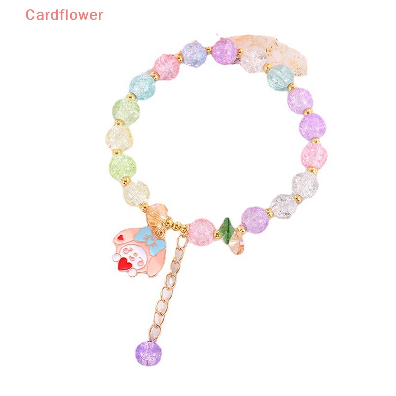 < Cardflower > Vòng Tay Hoạt Hình Kuromi Cinnamoroll Mymelody Dễ Thương Quyến Rũ Quà Tặng Trang Sức Cho Nữ