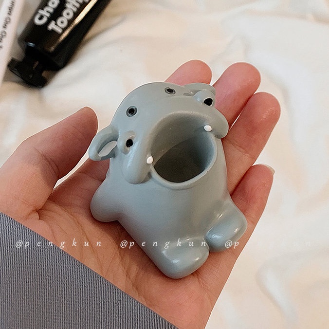 Giá Đỡ Bàn Chải Đánh Răng / Bút Hình Động Vật Hoạt Hình Sáng Tạo Trang Trí Phòng Tắm