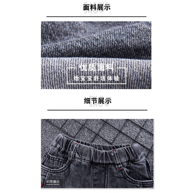 [Good Things Mới Về] Quần Short Denim Mỏng Dáng Rộng Rách Thời Trang Thường Ngày Dễ Phối Đồ Phong Cách Trẻ Em / Bé Gái