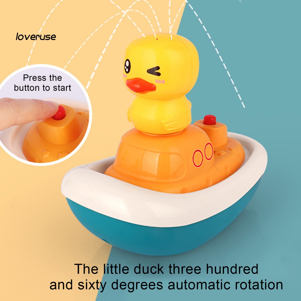 Set 4 Đồ Chơi Vòi Phun Nước Hình Vịt Nổi Trên Mặt Nước Dành Cho Trẻ Em