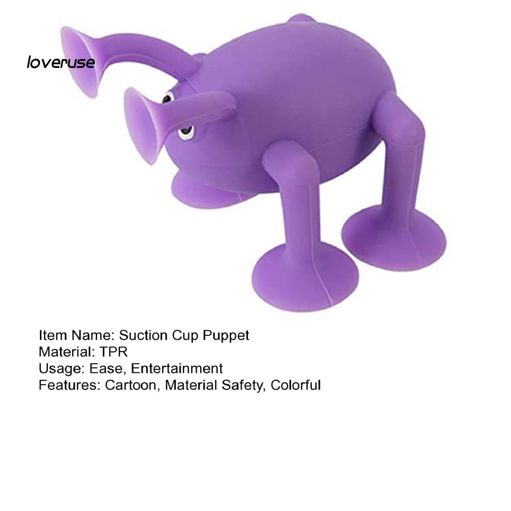 Set 2 Mô Hình Con Rối Giác Hút Nhiều Màu Sắc Cho Bé