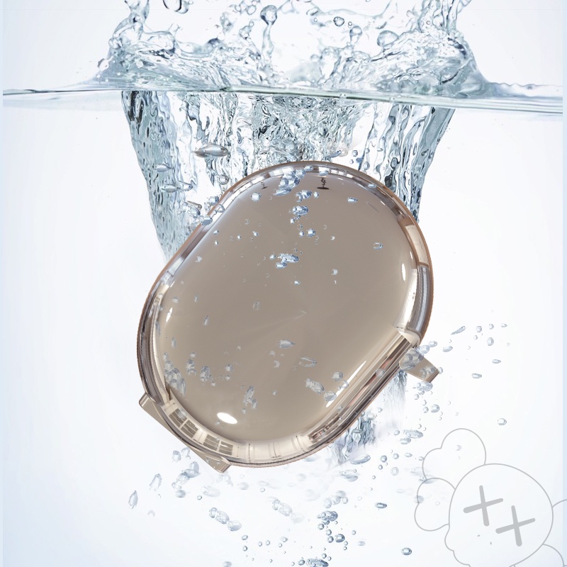 Vỏ Bảo Vệ Hộp Sạc Tai Nghe Redmi buds4 Bằng TPU Mềm Mạ Điện + Dây Đeo Chống Sốc Đơn Giản