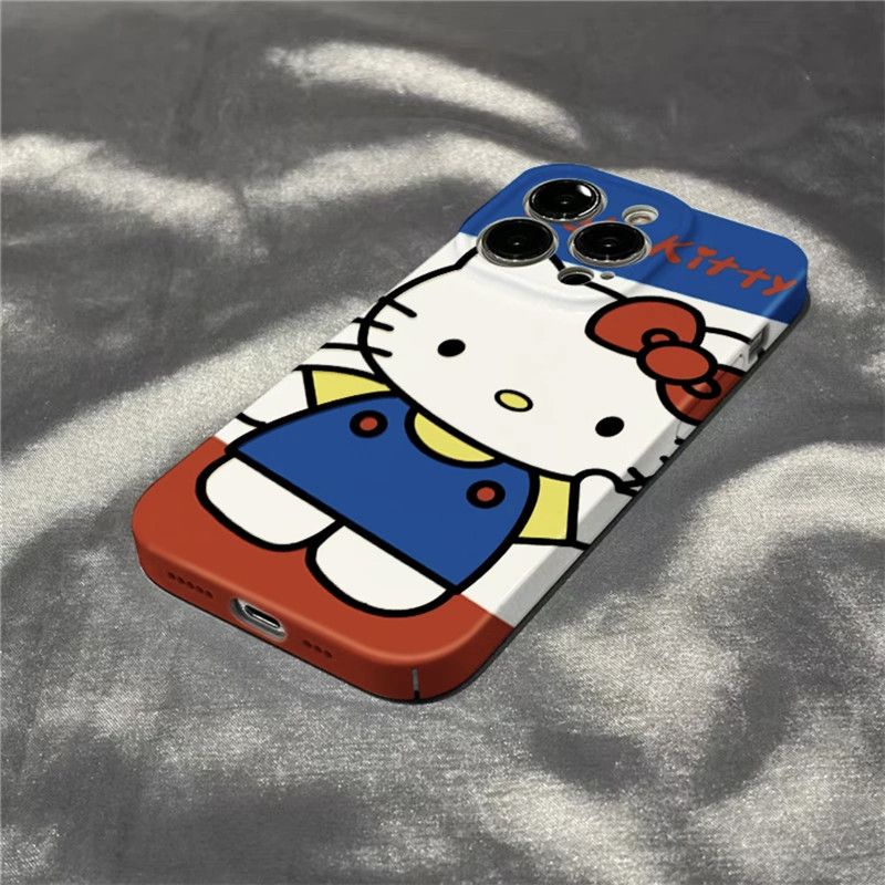 Ốp Điện Thoại Hình Mèo Dễ Thương Cho Iphone 8 Plus 14 Pro Xr 7 12 XS 13 11 Max D43P