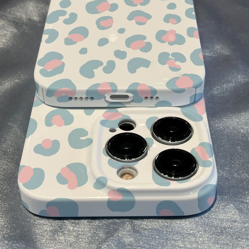 Ốp Điện Thoại Cứng Họa Tiết Da Báo Bảo Vệ Toàn Diện Cho Apple Iphone 11 14promax7812 13 K8BG