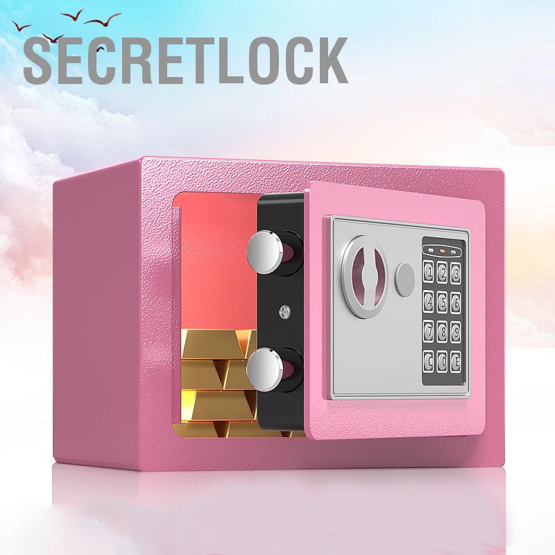 Két Sắt Mini Khóa Điện Tử thép hợp kim chống cháy trộm cho văn phòng tại nhà Khách sạn