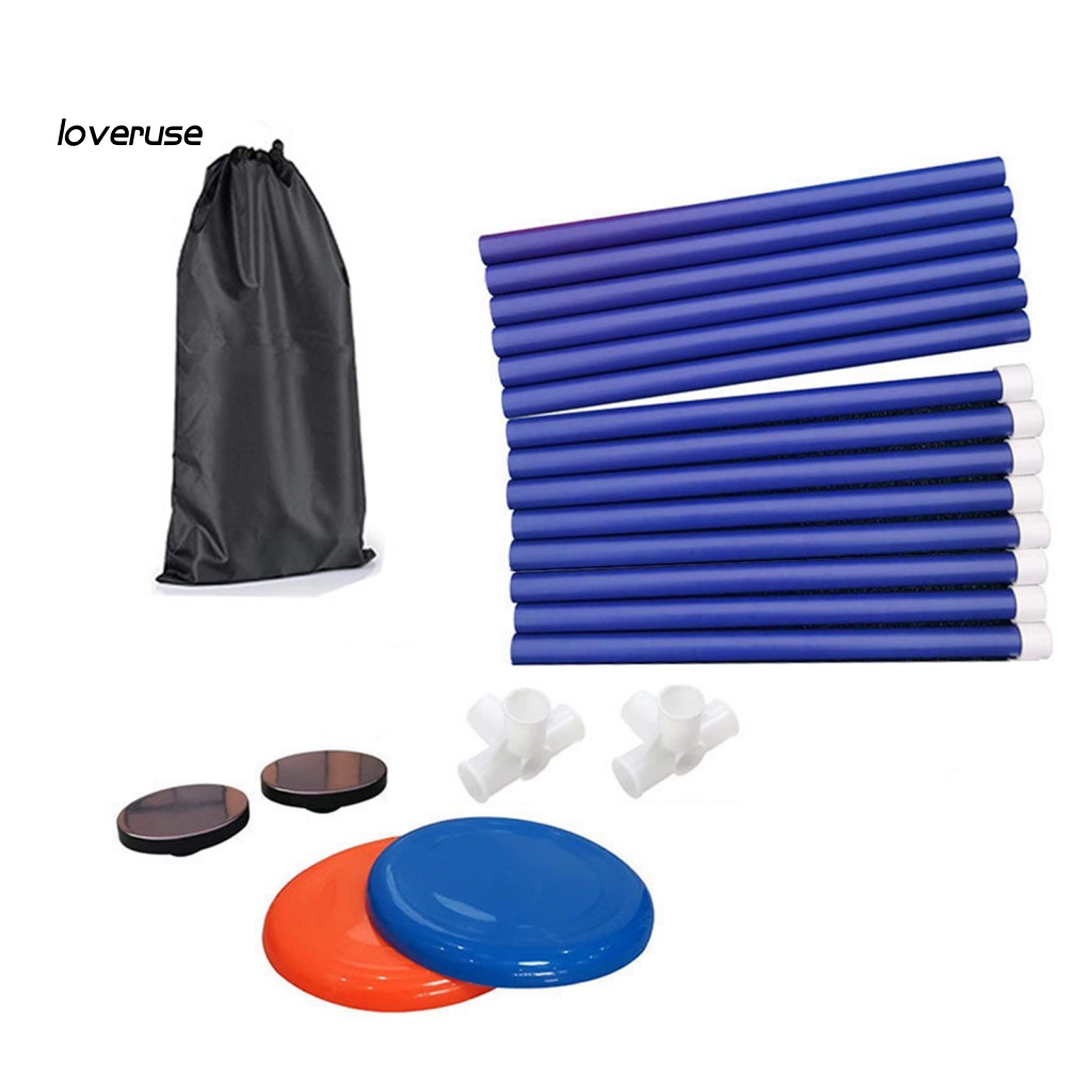 1 Bộ Đĩa Bay Bằng Nhựa PVC Kèm Giá Đỡ Dành Cho Luyện Tập