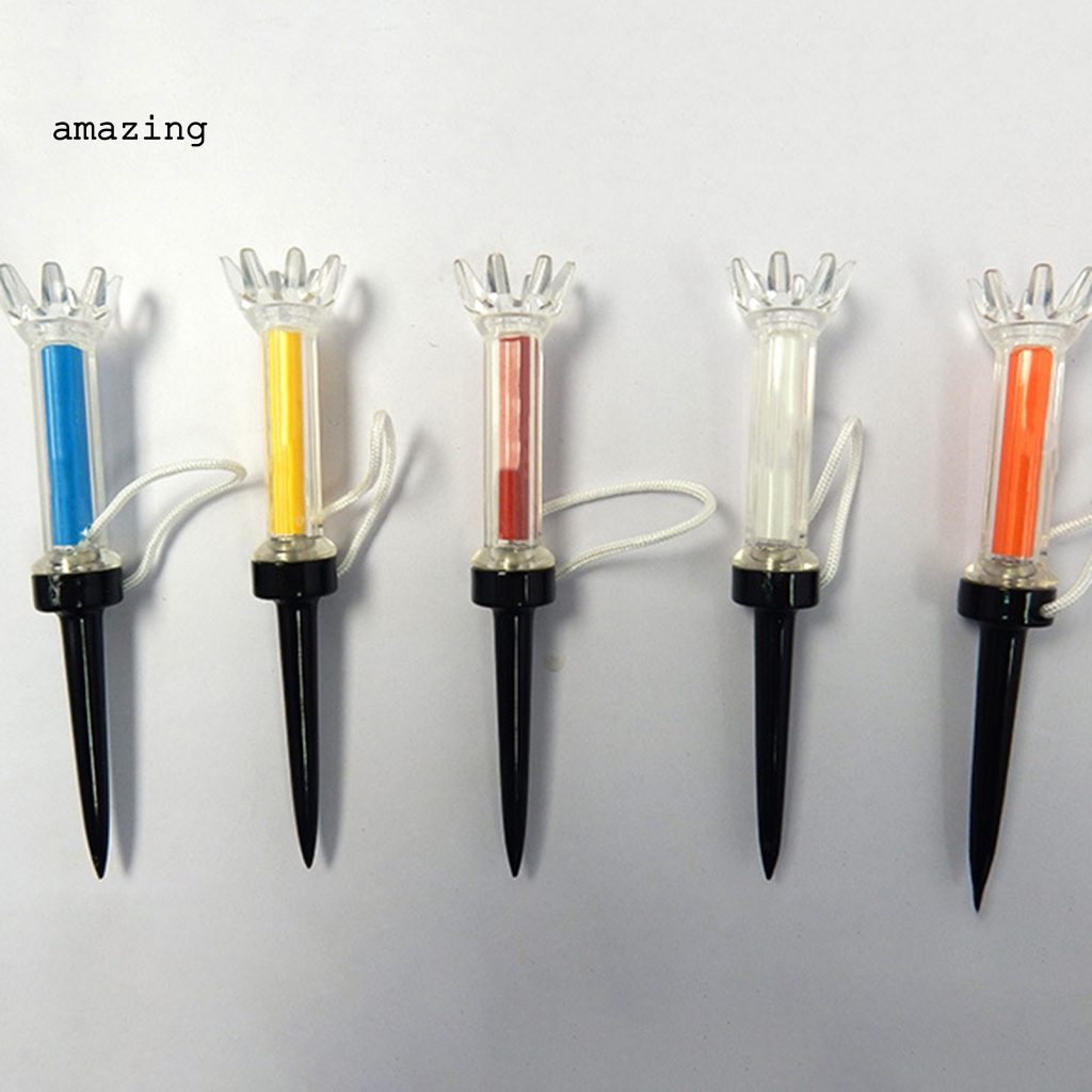 Set 5 Tee Golf Mini Kèm Dây Cố Định Dùng Luyện Tập Đánh Golf