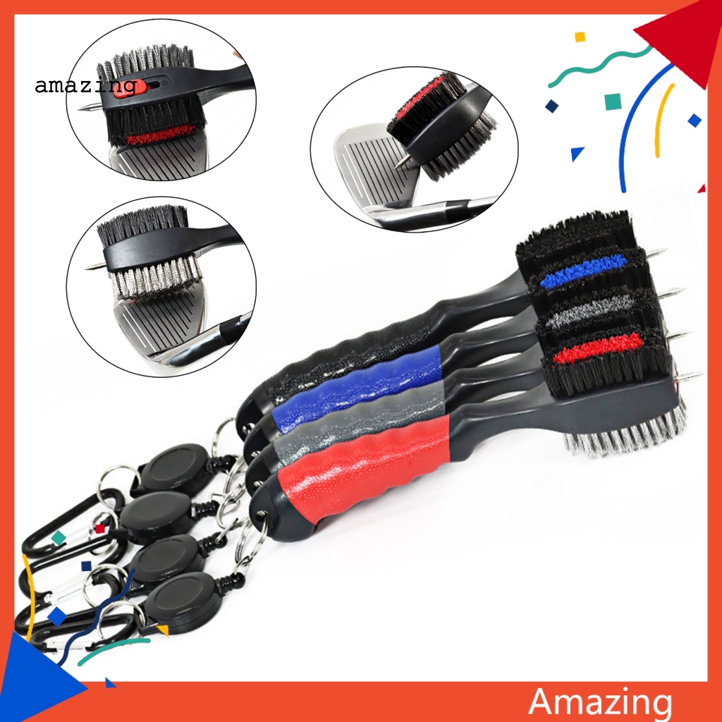 Bàn Chải Làm Sạch Gậy Đánh Golf Có Thể Thu Gọn