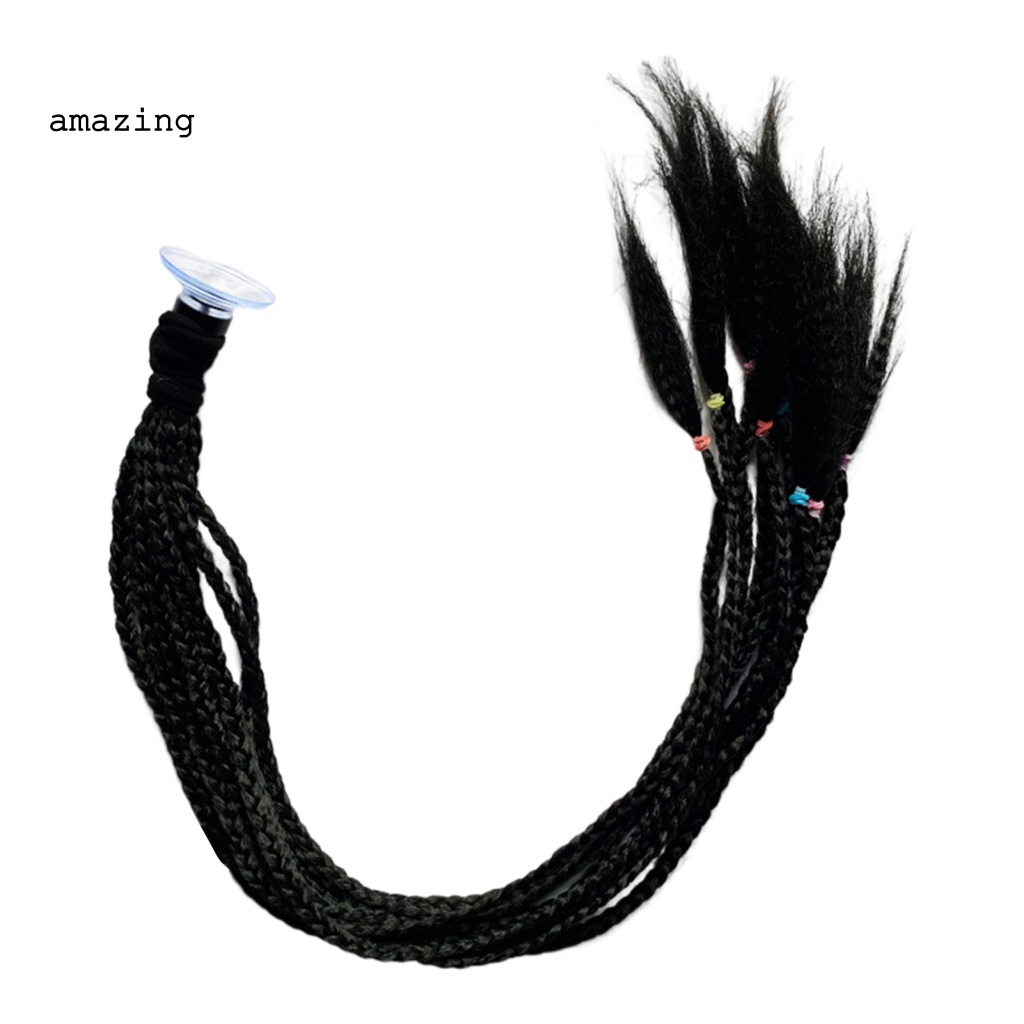 Mũ Bảo Hiểm Xe Máy / Xe Đạp Bện Tóc Độ Đàn Hồi Cao Cho Nữ