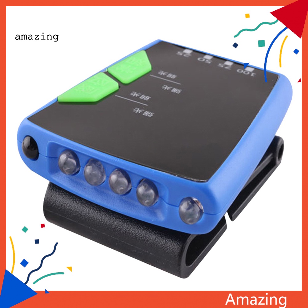 Đèn LED Kẹp Mũ Lưỡi Trai Có Thể Sạc Lại Bằng Cổng USB Dùng Khi Đi Câu Cá / Leo Núi