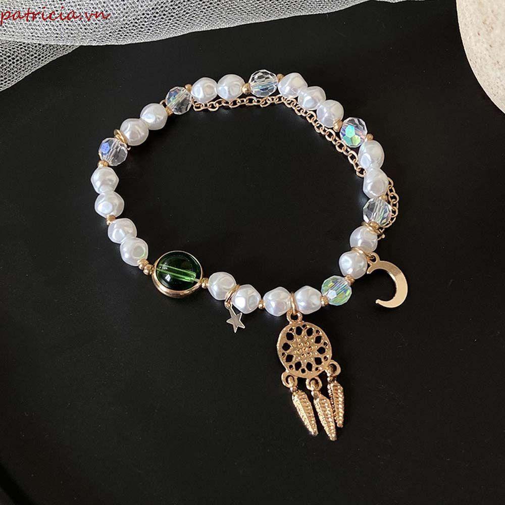 Vòng Tay Hai Lớp Thắt Nơ Họa Tiết Hình Học Cá Tính Hợp Thời Trang Cho Nữ|Vòng Tay Phong Cách Baroque Hàn Quốc