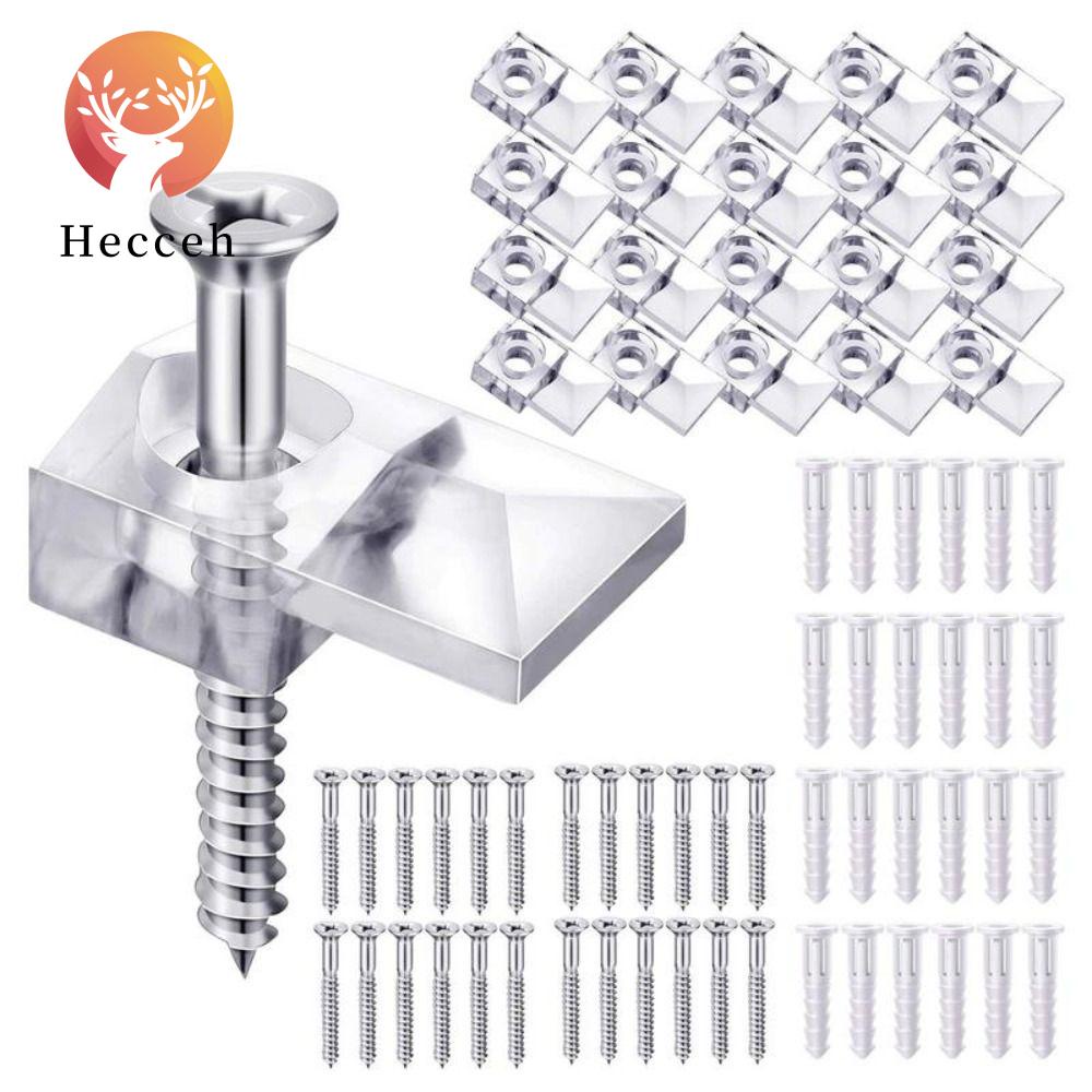 Giá Kẹp Gương Gắn Tường / Cửa Tủ Hỗ Trợ Nội Thất