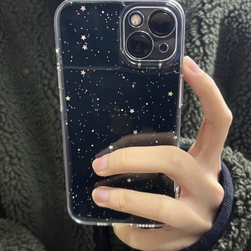 Ốp Điện Thoại Mềm In Hình Ngôi Sao Chấm Bi Cho iPhone14 / 13promax 12 / 11pro XR / xs 78p 7 / 8plus XR xsmax 12Pro 11 14p