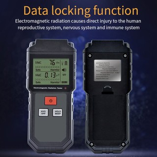 ET825 Electromagnetic Radiation Tester Wave Radiation Detector EMF Meter