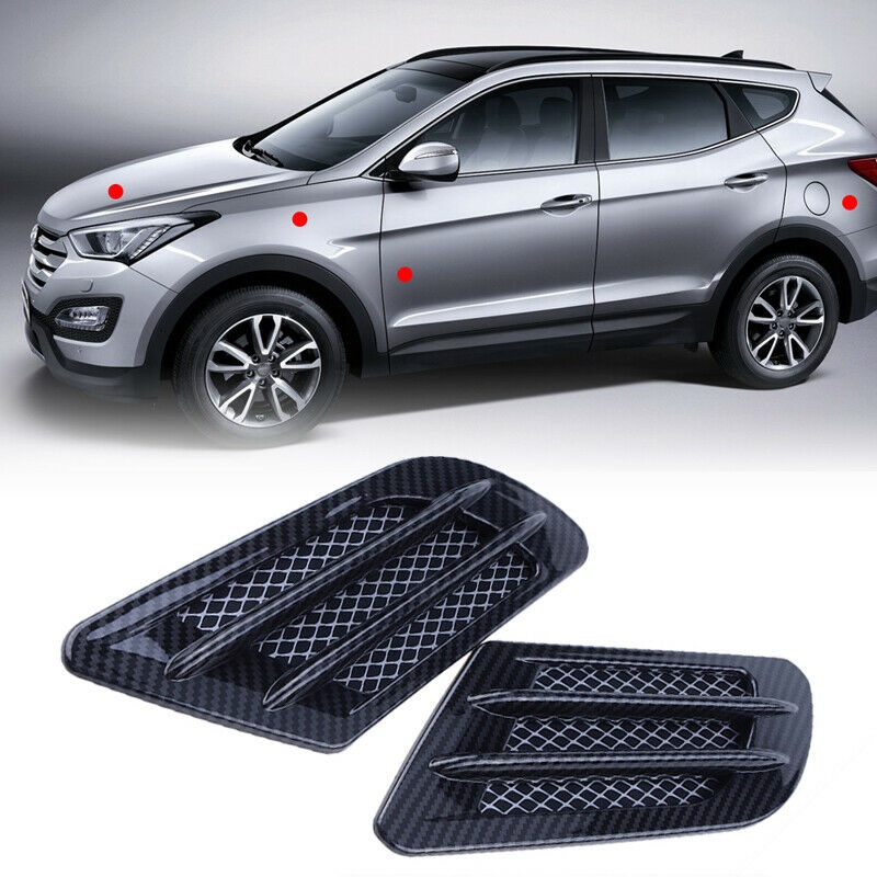 Miếng Dán Trang Trí Lỗ Thông Khí Bằng Nhựa ABS Chống Thời Tiết