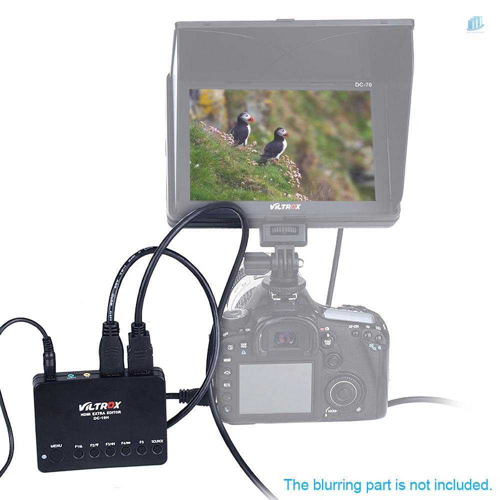 Máy Quay Phim Không Gương Lật VILTROX DC-10H DLSR Cho HDMI Full HD 1080P 60fps