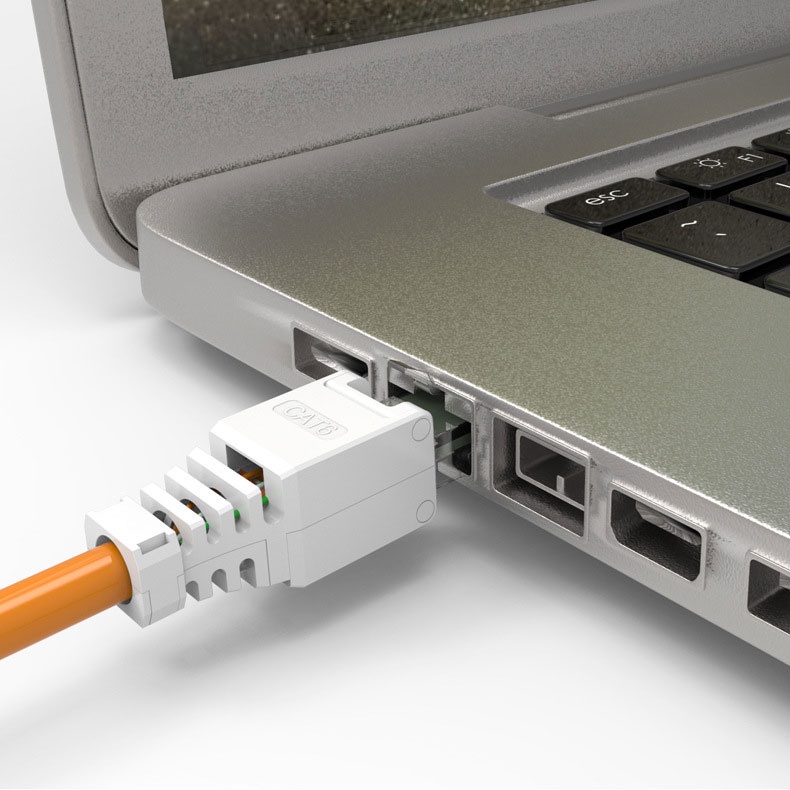 1 Phích Cắm Kết Nối Mạng Internet 23AWG Sang 26AWG RJ45 CAT6