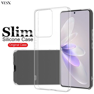 Ốp lưng trong suốt chống sốc chống bụi cho VIVO V30 V29 V27 V27E V25 V25E V23 V23E V21 V21E V20 SE V17 V15 Pro T1 X100 Ultra X100s X90 X80 X70 X60 V19 Neo 5G 4G 2024