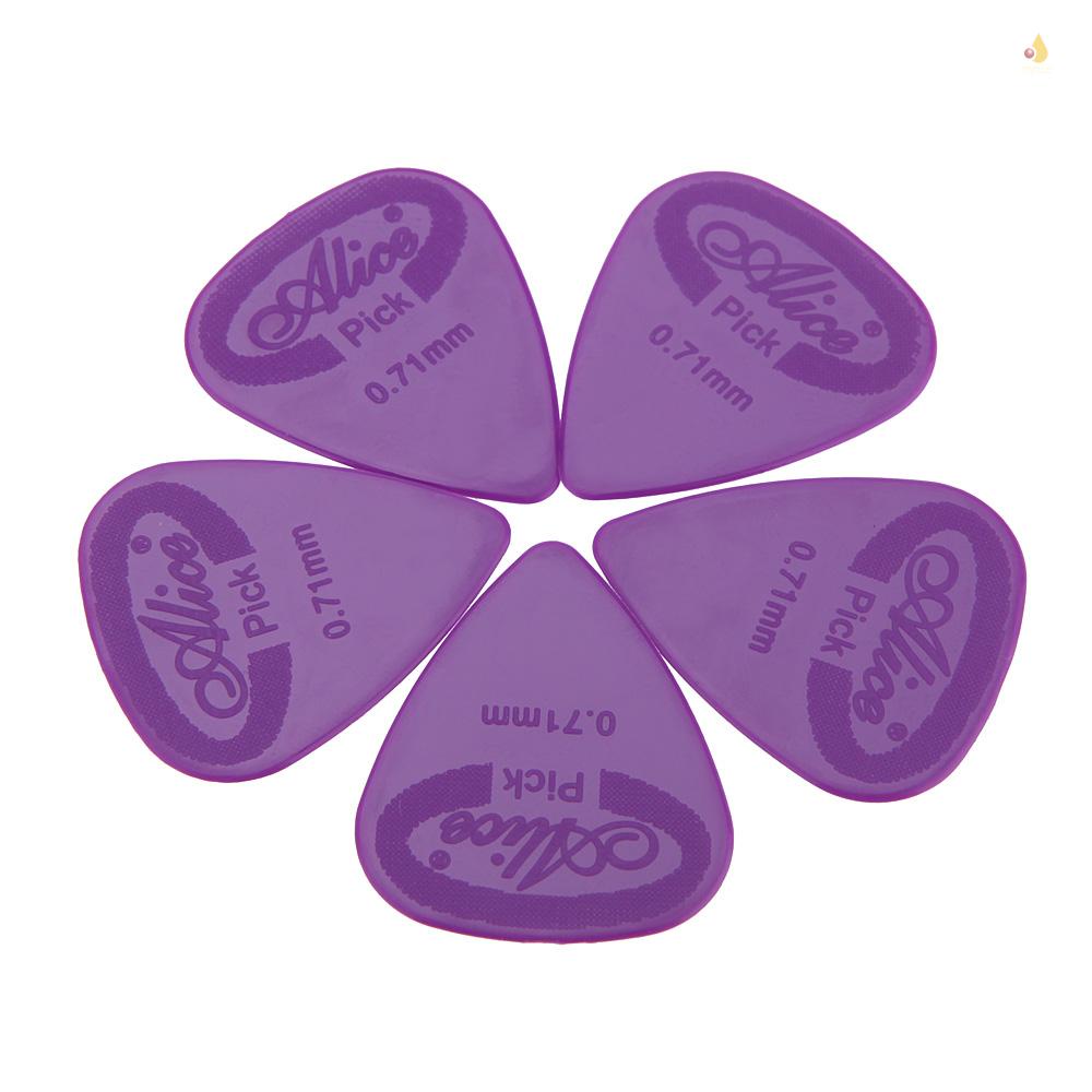 Set 20 Miếng Gảy Đàn Alice AP-G 0.71mm 0.71mm Bằng Nylon Chuyên Dụng