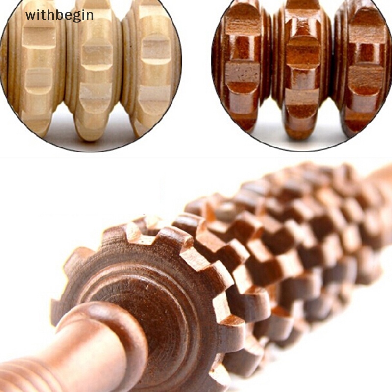 Thanh Lăn Bằng Gỗ Dùng Mát Xa Cơ Bắp Chuyên Dụng