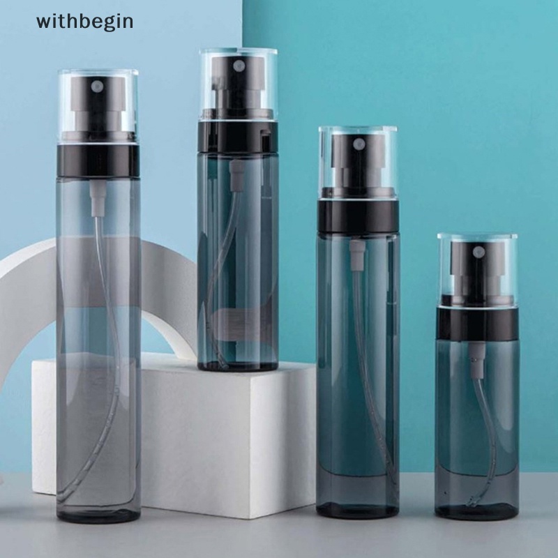 Chai Nhựa Rỗng Màu Đen 30 / 60 / 80 / 100 / 120ml Đựng Mỹ Phẩm Tiện Dụng