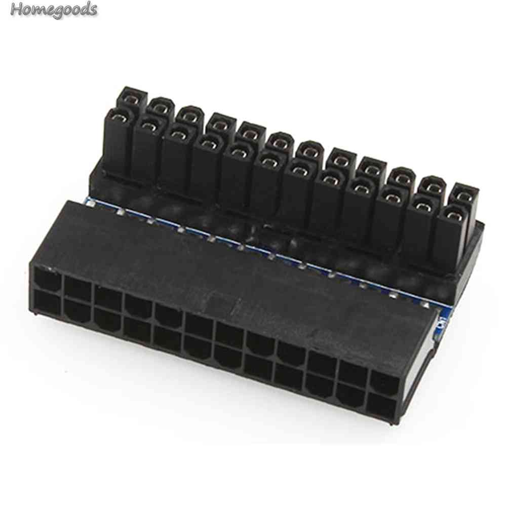 Bo Mạch Chủ ATX 24Pin Female Sang 24Pin Male 90 Độ Mới 2023