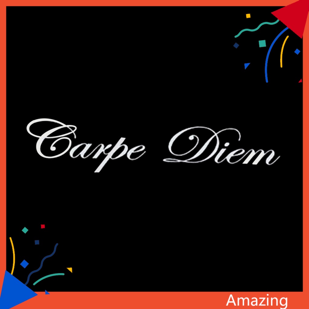 Miếng Dán PET In Chữ Phản Quang Siêu Bền Dùng Trang Trí Cửa Sổ Xe Hơi