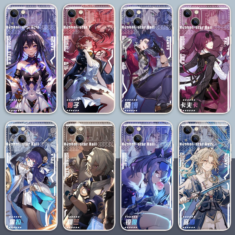 Honkai: Star Rail Seele/Himeko/Silver Wolf phone case compatible with the iPhone 14plus Apple 13 games around